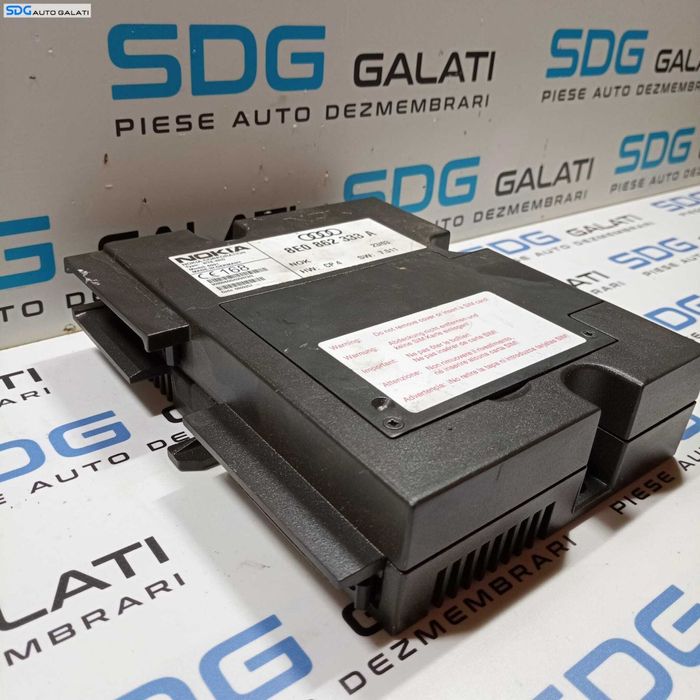 Unitate Modul Calculator Bluetooth Telefon Audi A8 D3 2003 - 2010 Cod 8E0862333A [272M0]