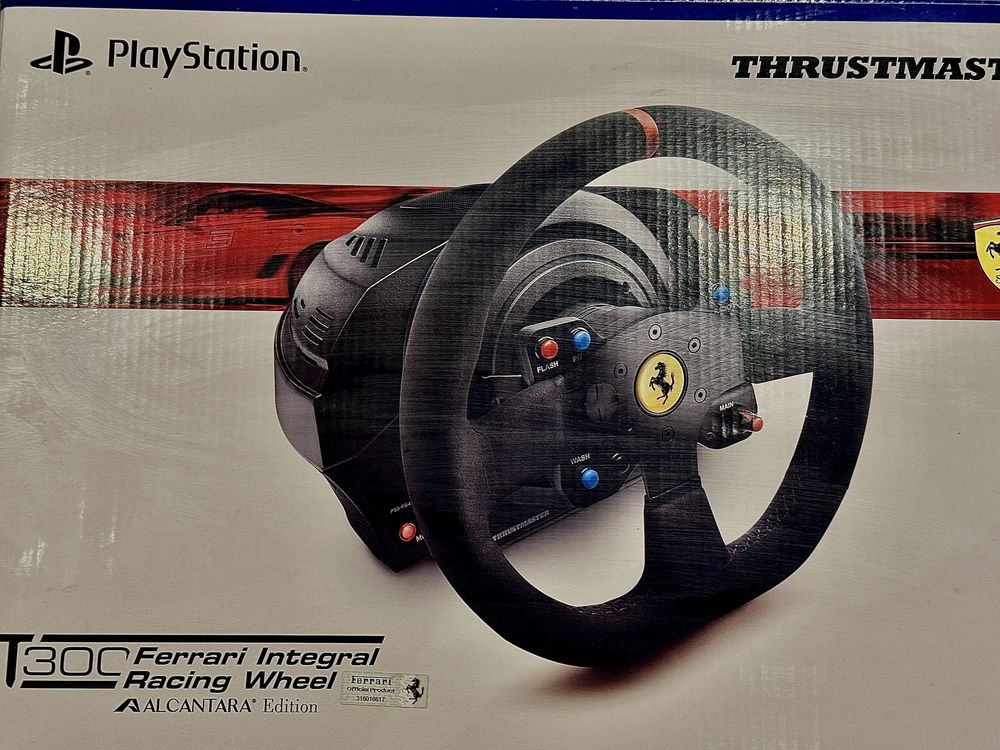 Волан Thrustmaster t300 Ferarri Alcantara Edition .