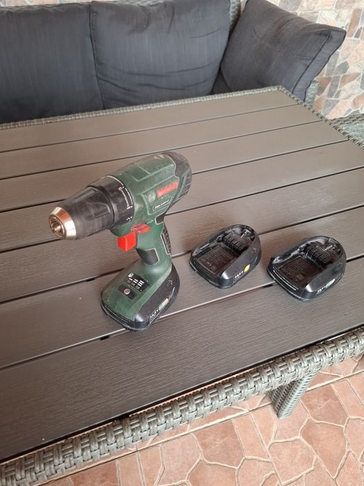 Masina gaurit si infiletat Bosch +3 acumulatori