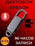Диктафон брелок корпус металический