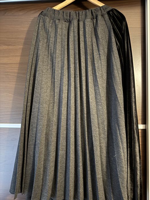 Fusta plisata lunga de dama marimea 50