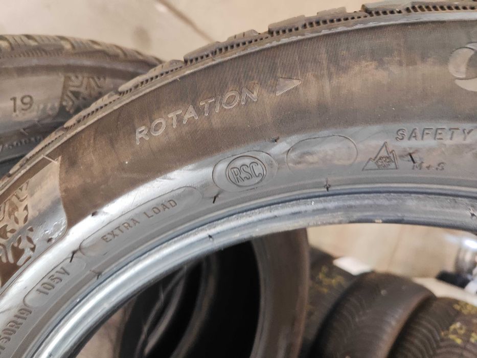 4бр.зимни гуми 245/50/19 Michelin