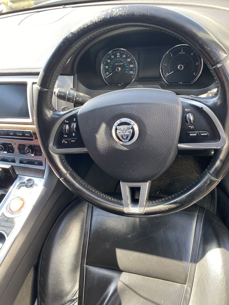 Volan piele padele comenzi airbag Jaguar XF