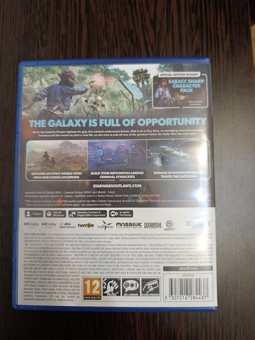 Star Wars Outlaws PS5