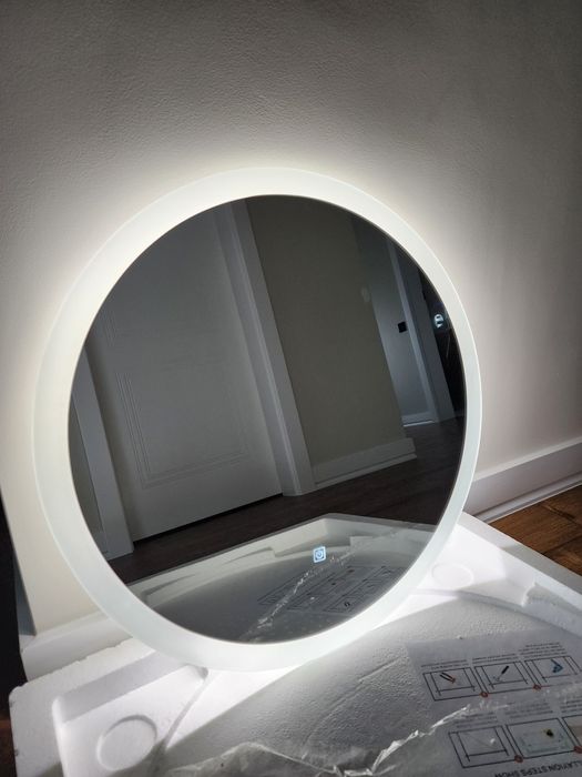 Oglinda rotunda 60cm iluminare led