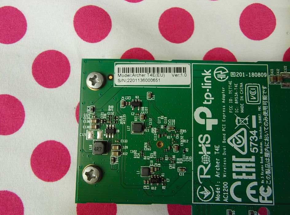 Placa de retea wireless TP-LINK Archer T4E Dual-Band