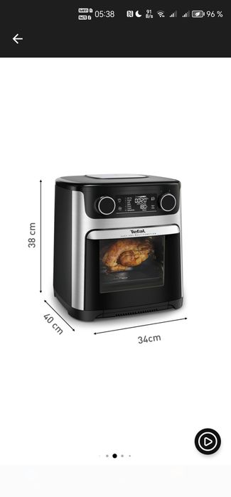 Friteuza cu aer cald Tefal Easy Fry Multifunction, air fryer & oven FW