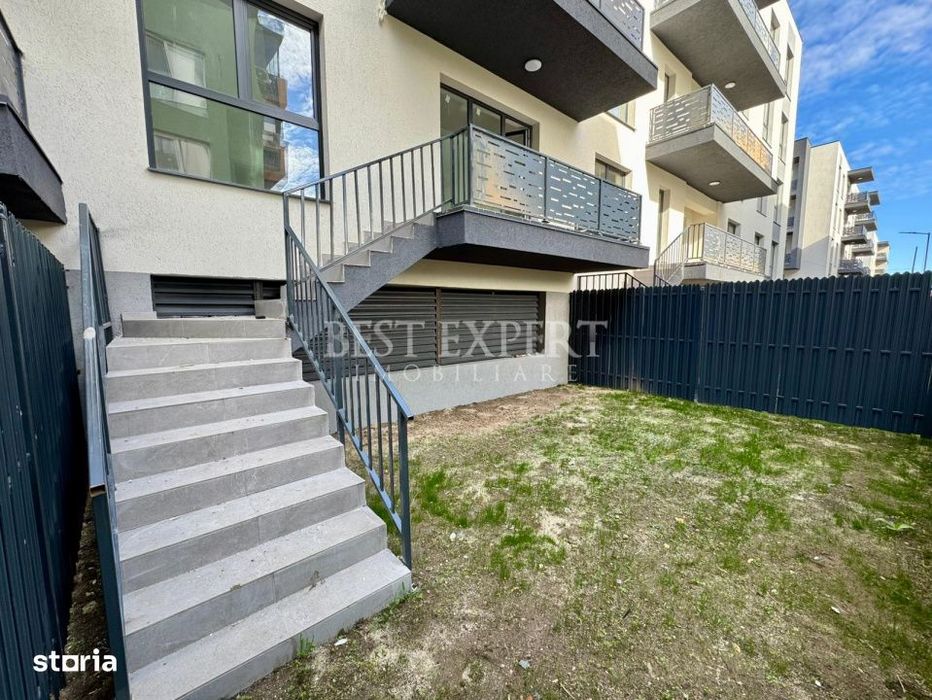 Apartament 2 camere cu Gradina si Parcare Subterana Finalizat -Mutare