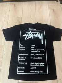stussy tricou negru ( stussu t-shirt )