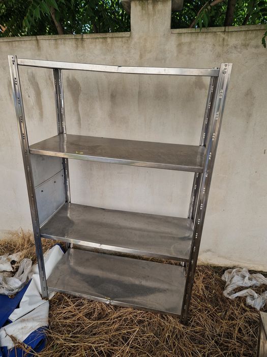 Dulap inox cadru, raft inox, carucior inox, rastel