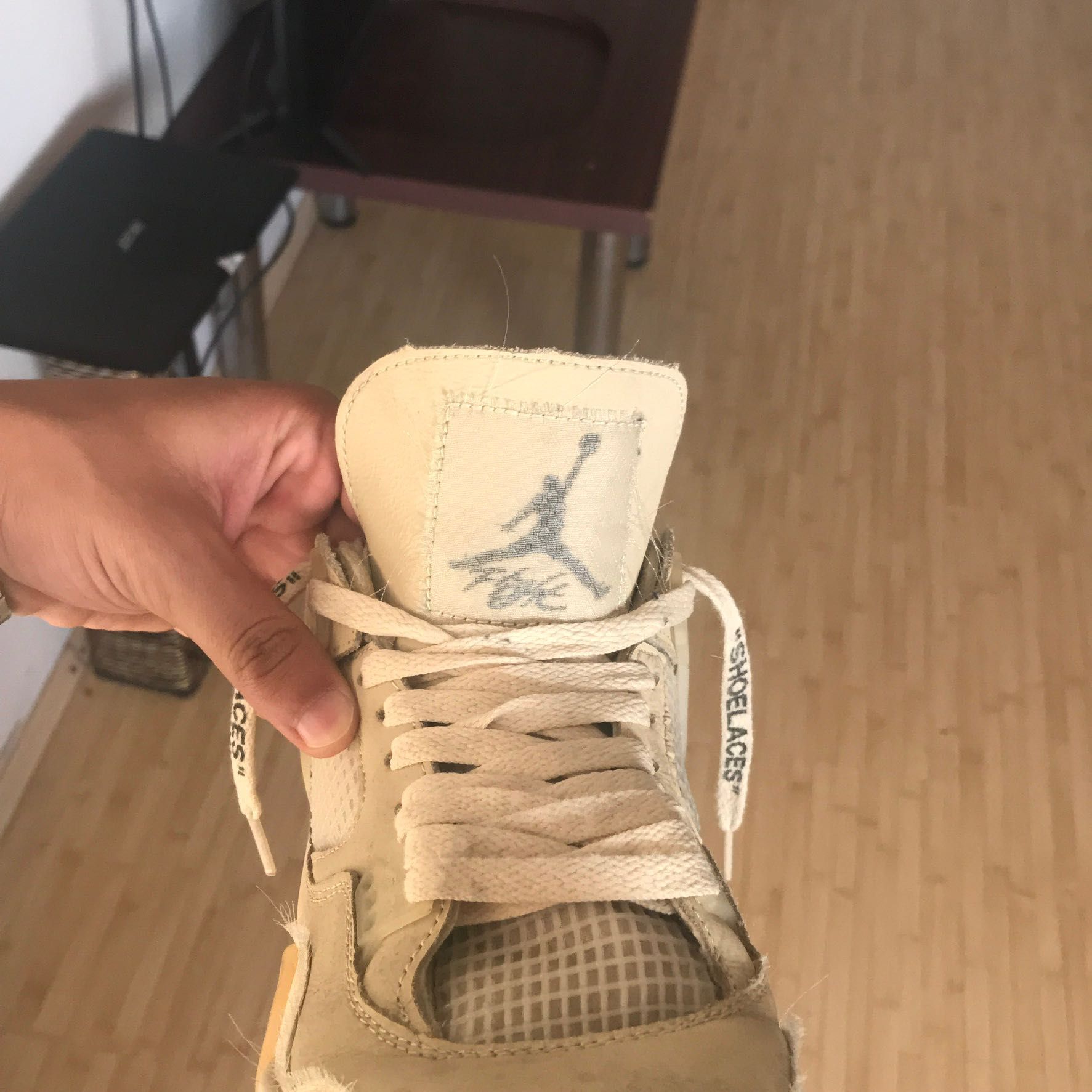 Jordan 4 retro off white