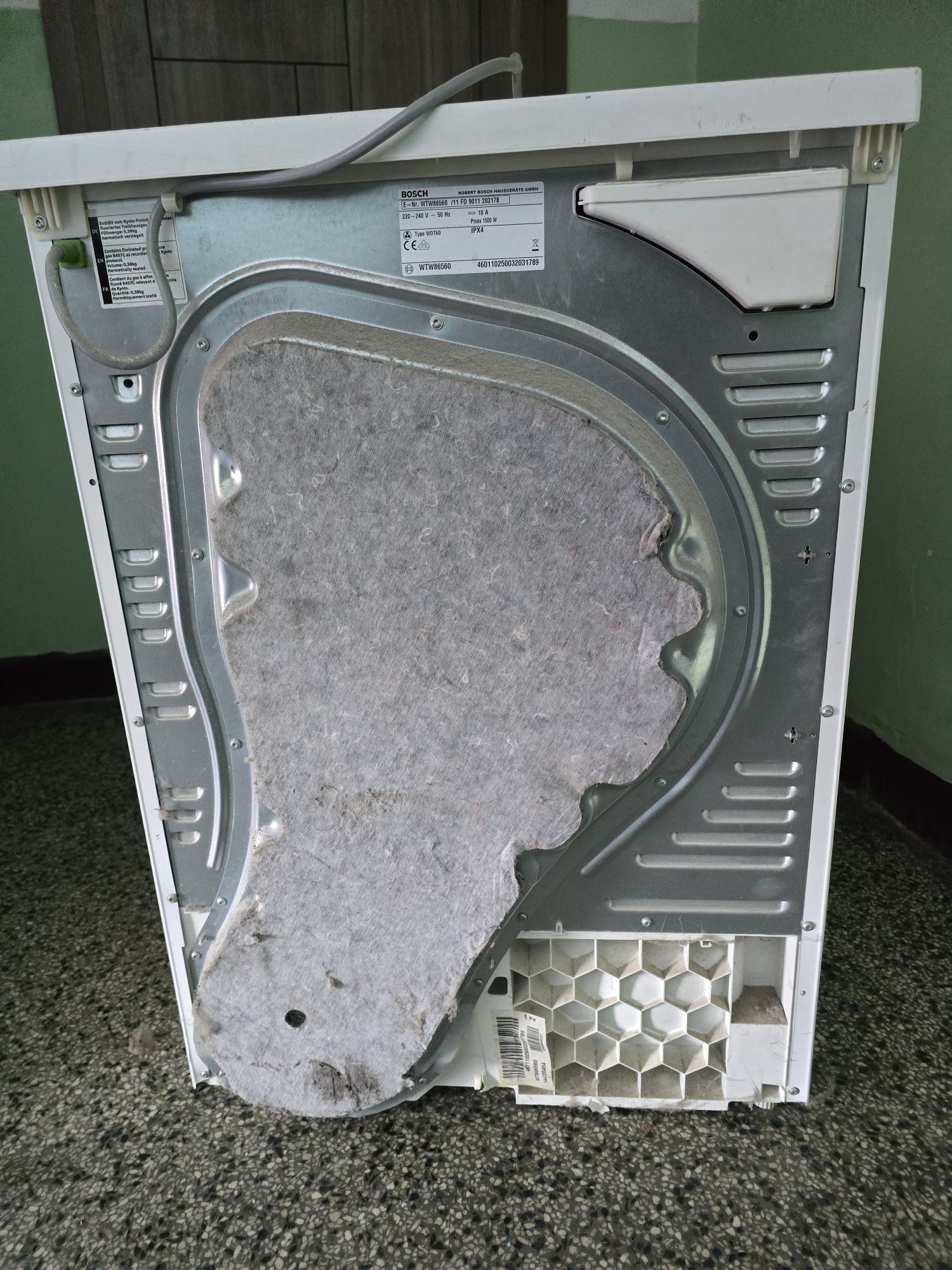 Сушилня  BOSCH WTW86560
