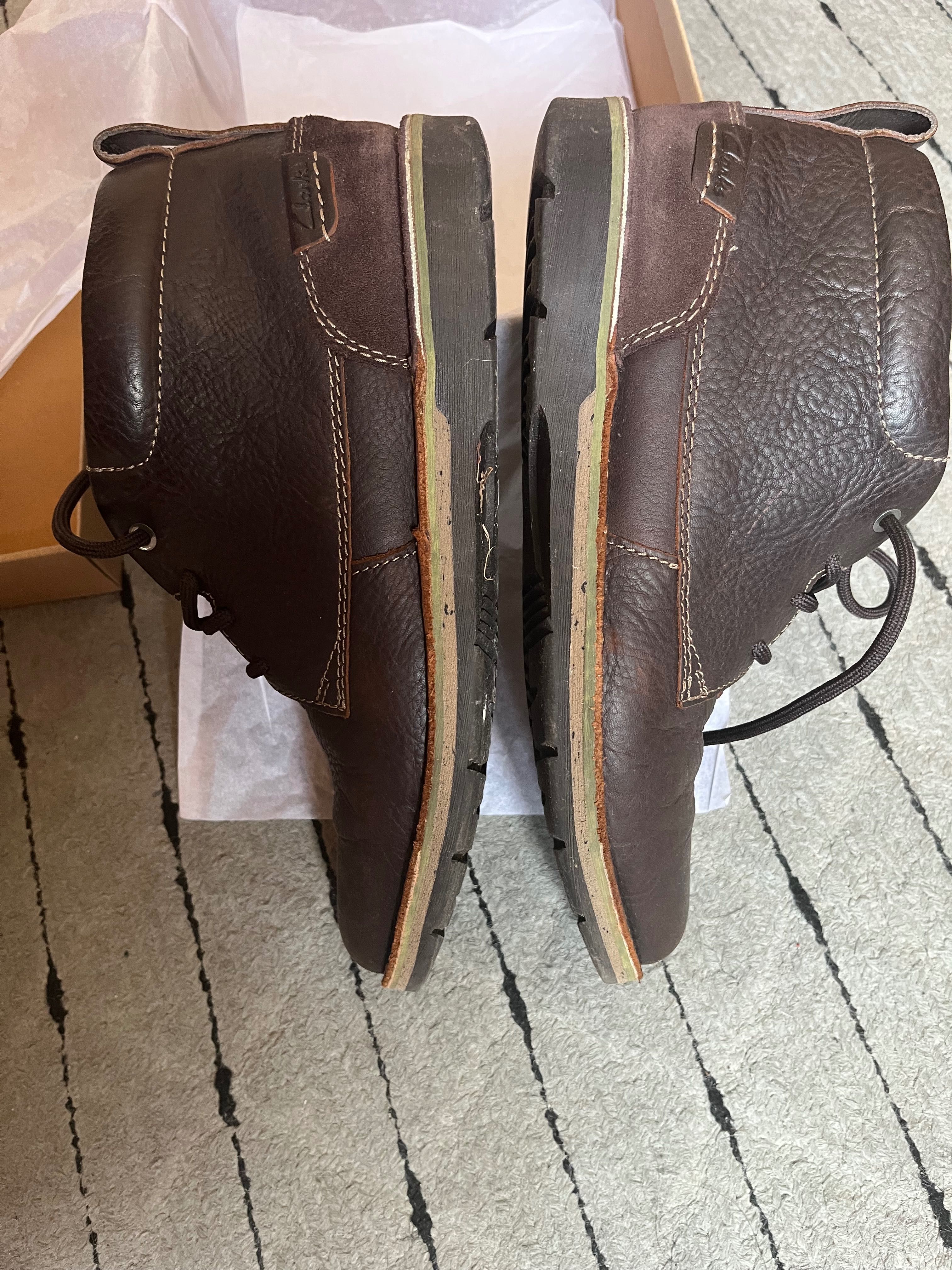 Мъжки Кожени обувки Clarks Edgewick размер 44