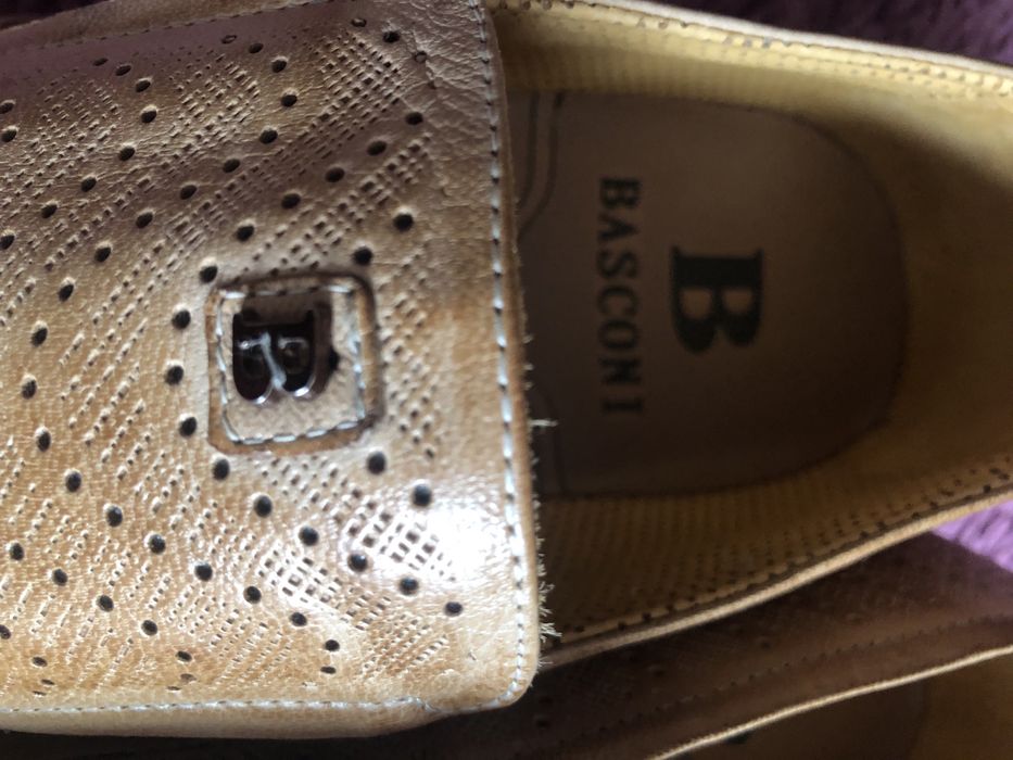 Basconi муж туфли, 42 разм