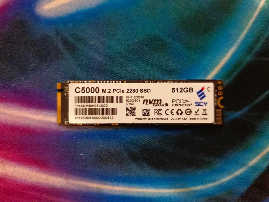 512GB NVMe m.2 SSD новый