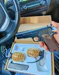 Pistol Airsoft Full Metal , Pistol Bile Arc Spring Model C8 Colt