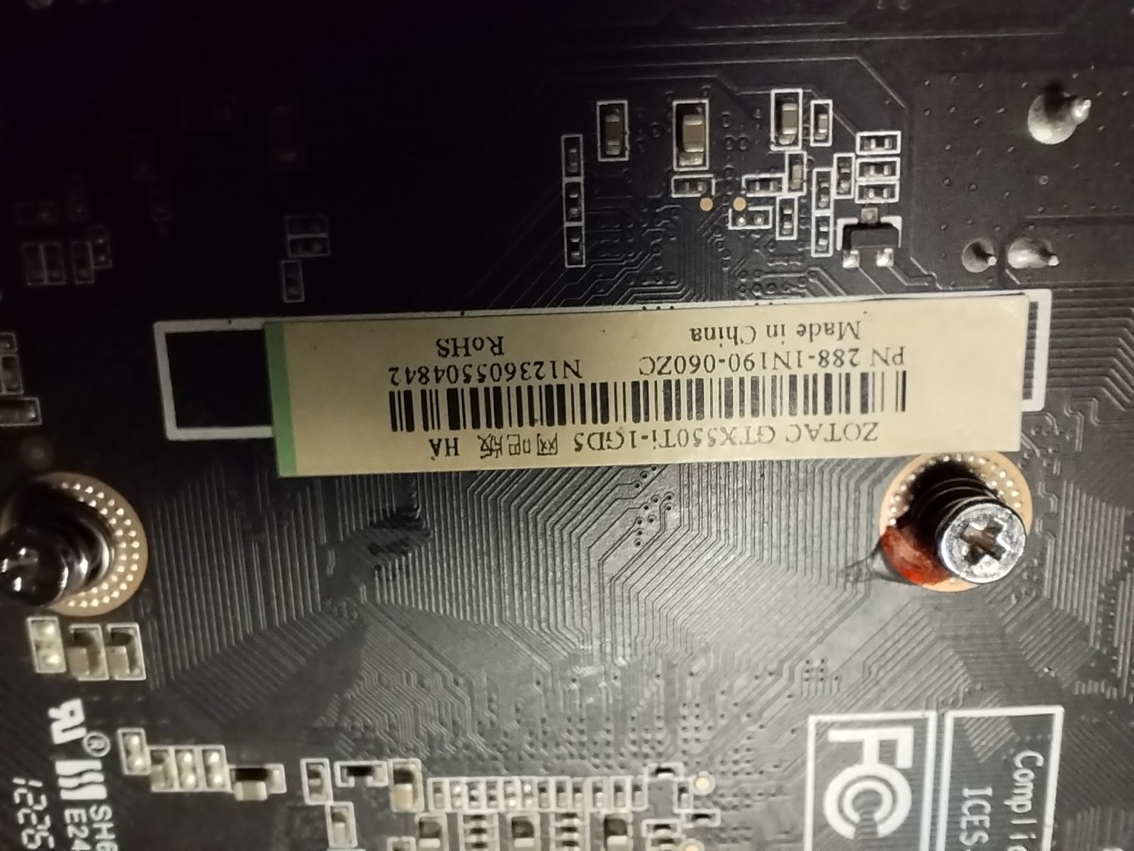 Zotac Nvidia GTX 550Ti