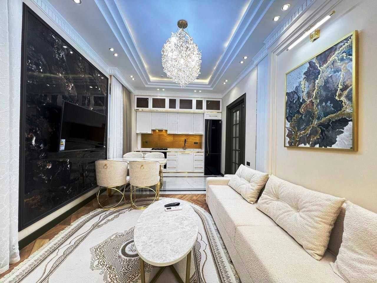 Skyline Продается 3 комнатная квартира ремонт Пос-во России Нукусская