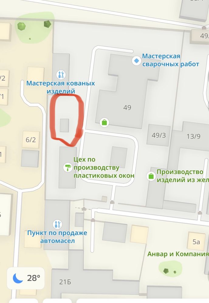 Сдам в аренду участок ( на территории базы)