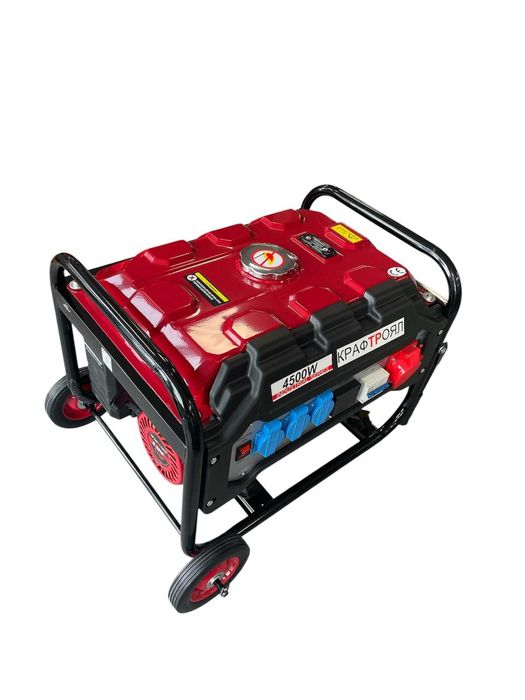 Генератор Агрегат за ток 4,5 киловата - четиритактов с колела