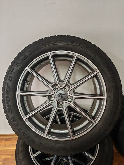 Roti Volvo XC90 XC60 , DUNLOP WINTER 235/55/r19 . 5 x 108 dimensiune