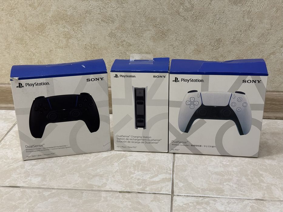 DualSense PS5 Джойстики на PlayStation 5 / Зарядная Станция Sony