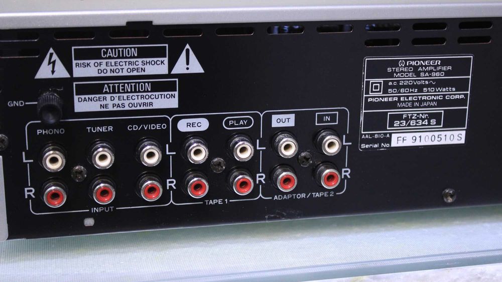 Statie/Amplificator Pioneer,2x90W(SA-960).