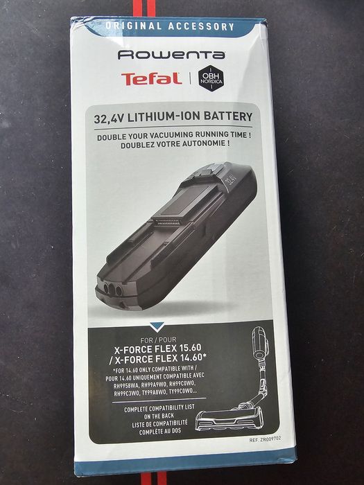 Acumulator Baterie Nou 32.4V Rowenta X-Force 15.60 14.60