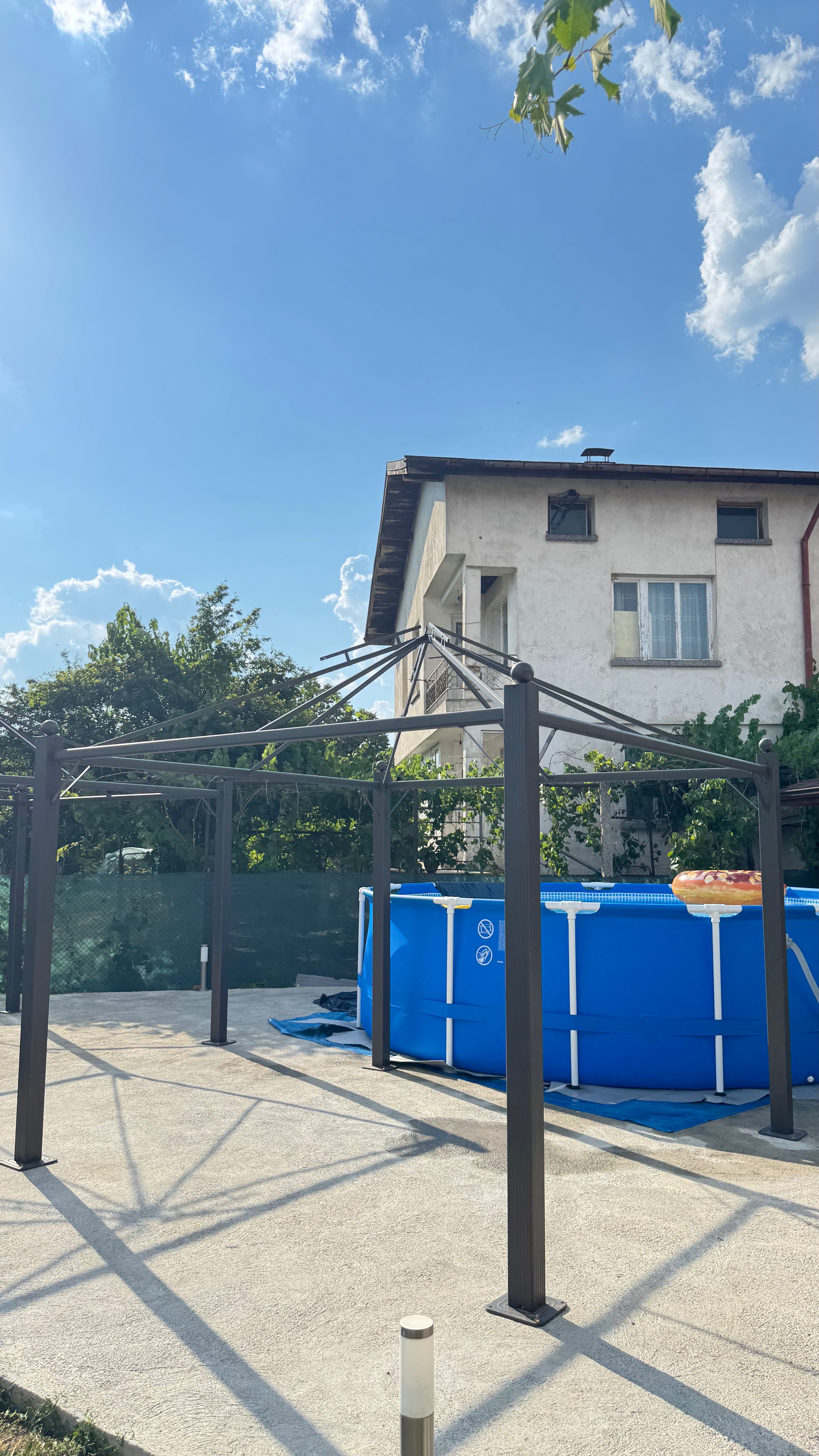 алуминиева шатра