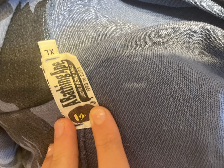 Hanorac bape albastru