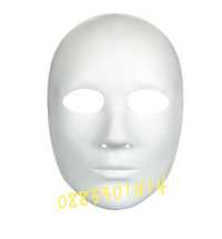 Карнавална маска Бяло лице Helloween Хелоуин