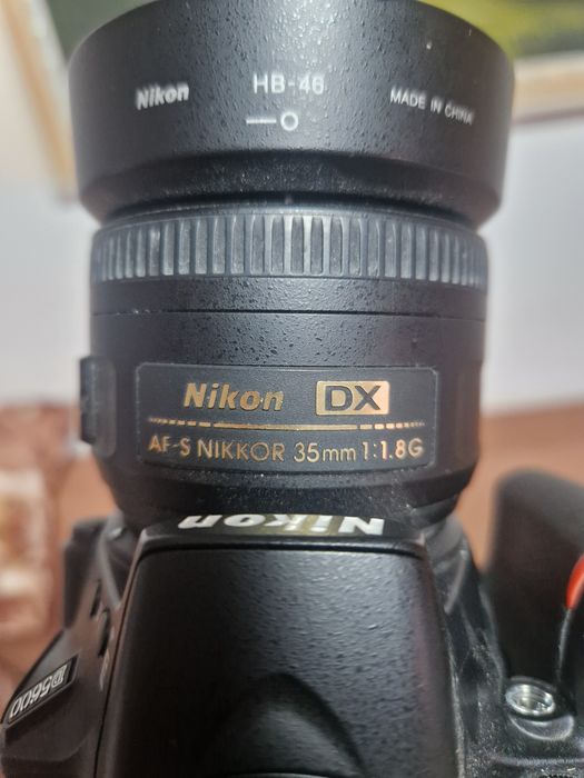 Nikon d5600 18659 cadre, folosit ca back-up.