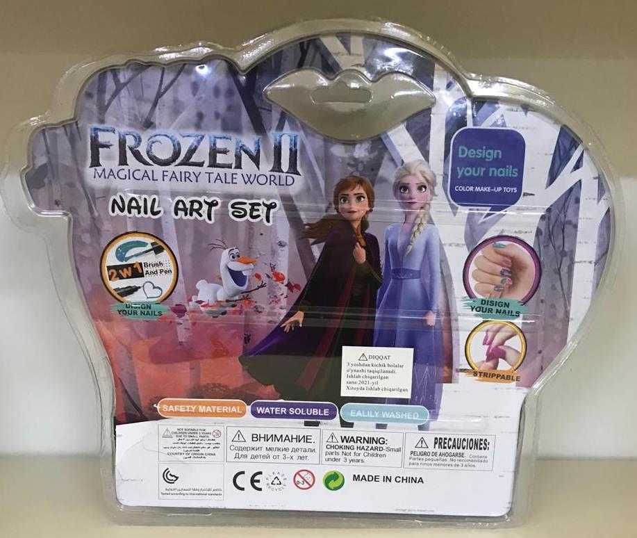 Детский набор Холодное сердце Frozen набор для ногтей с сюрпризом