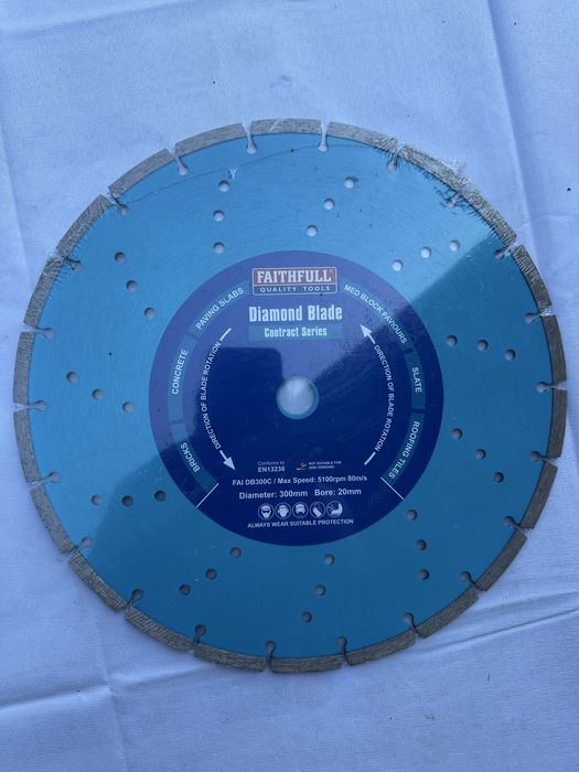 2 x Disc diamantat / panza diamantata 300 mm