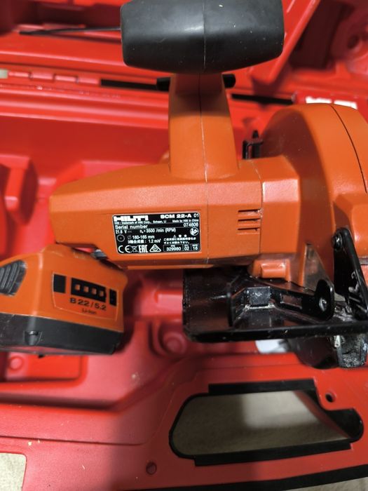 Circular de mana Hilti SCM 22-A