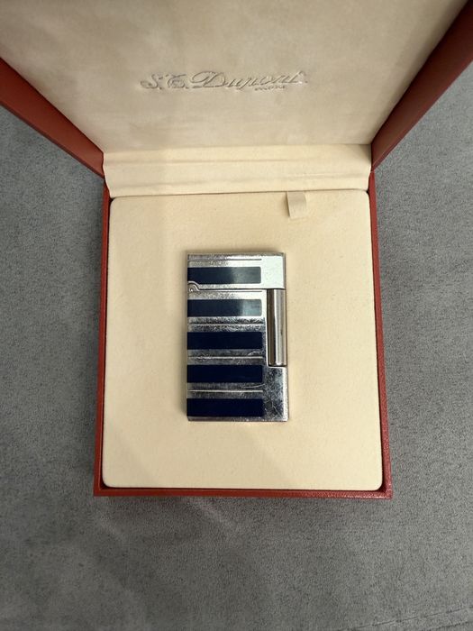 St. Dupont Ligne 2 “Midnight Blue Platinum”