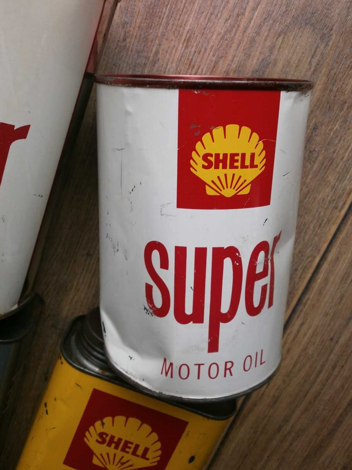 Vintage Ламаринени Кутии от 60те SHELL от САЩ