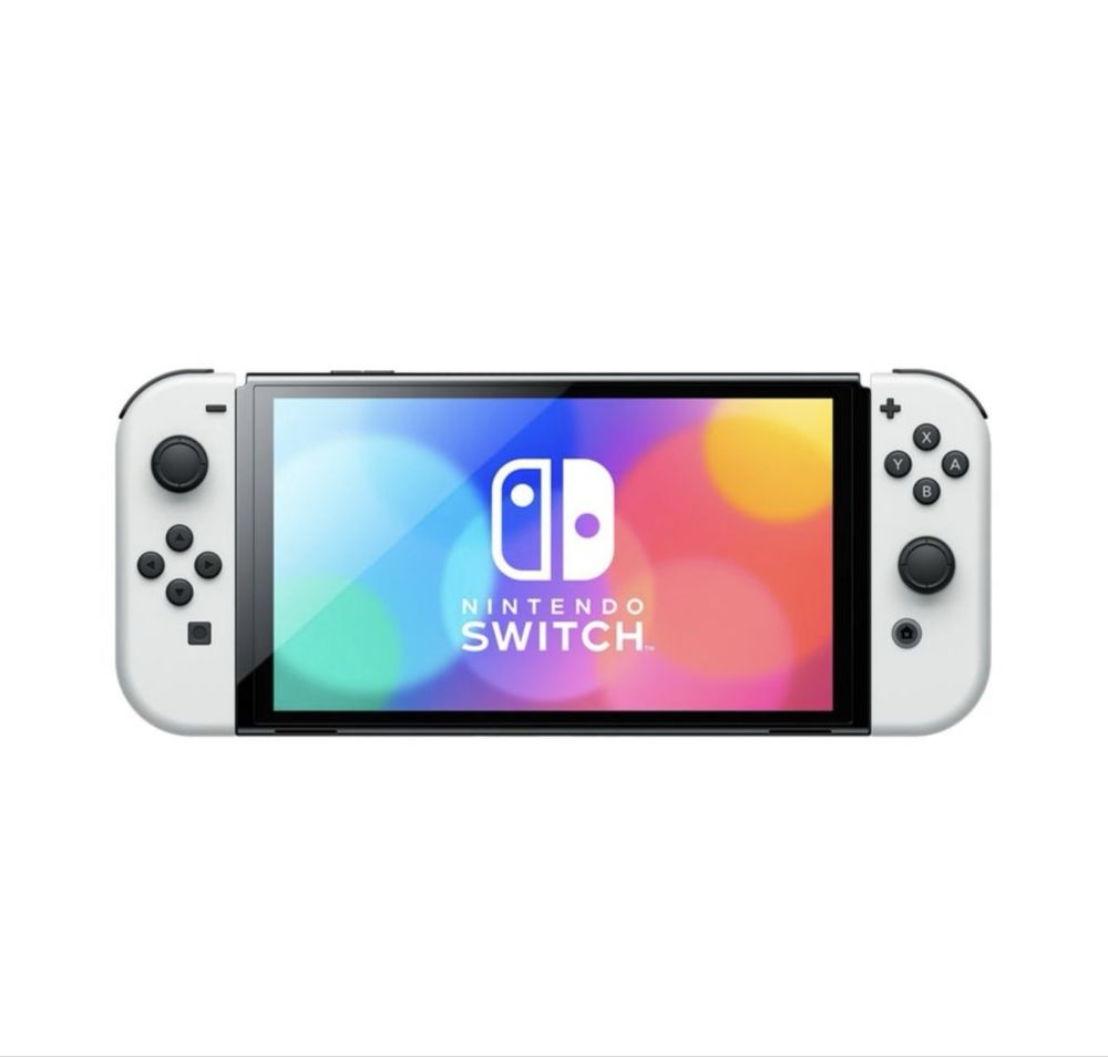 Nintendo swich oled 64gb + Super Mario game + калъф