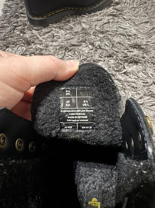 Ghete DR. MARTENS 1460 Pascal 8 Eye Boot