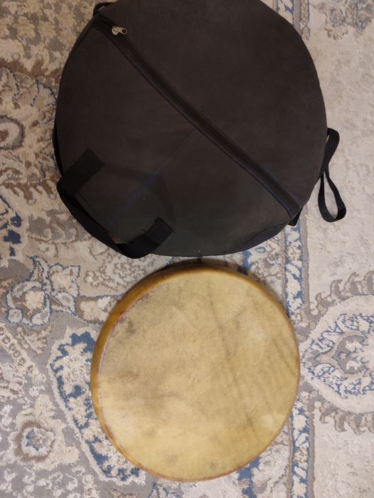 Дойра с чехлом музыкальный инструмент