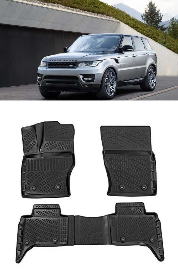 Гумени стелки RizLine за Land Rover Range Rover Sport 2014-2020