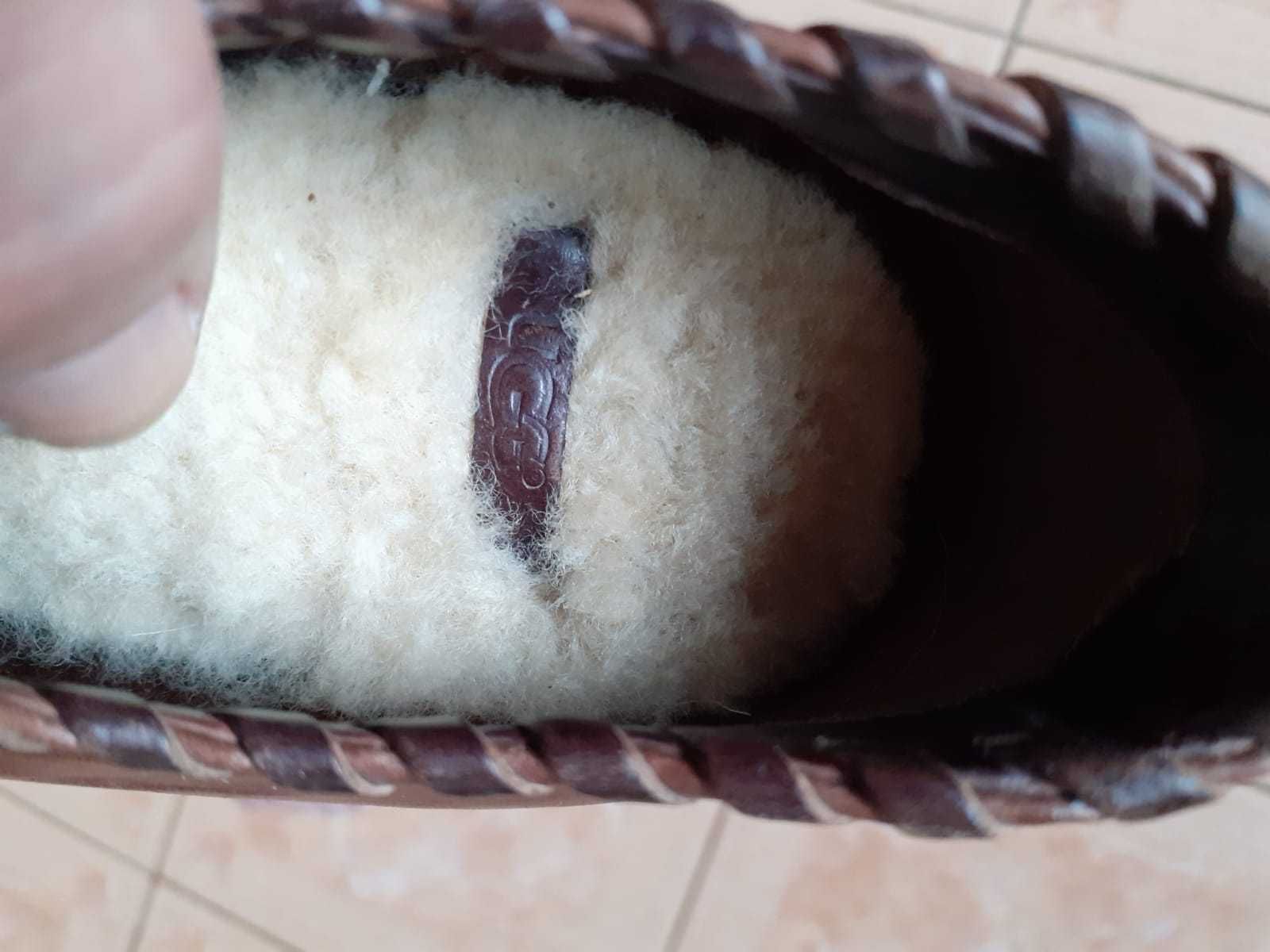 Botine din piele naturala UGG Australia, maro, nr 37