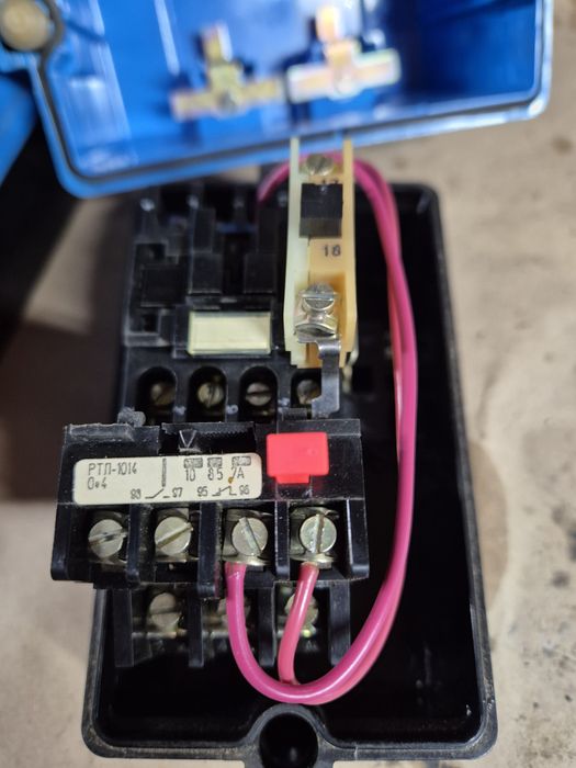 Motor starter electric, contactor