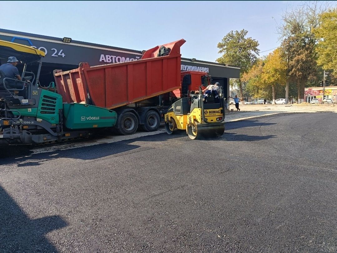 Asfalt qilamiz arzon , sifatli asfalt
