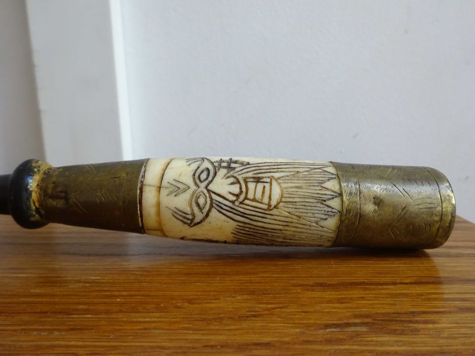 Roata Tibetana cu Mantra, Coral si Turcoaz - Piesa Veche Budista