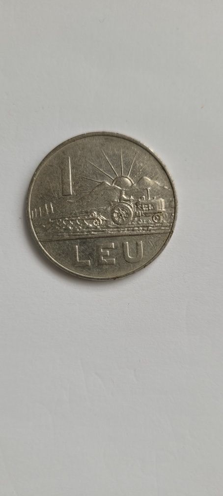 Moneda veche 1 leu anul 1966