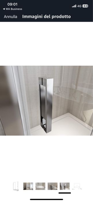 Cabina dus noua sigilata