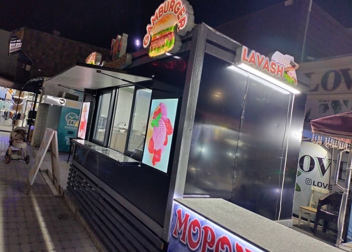 Arendaga Fastfood biznesi uchun foodtruck srochna berladi