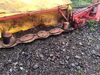 Cositoare după tractor cu discuri