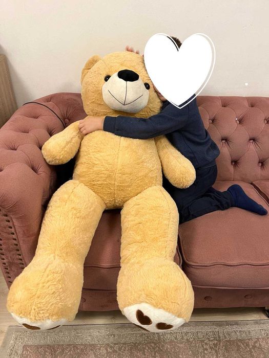 Огромен нов плюшен мечок